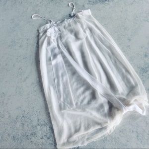 ❌ SOLD ❌ Sharon Wauchob Silk Cream Dress - sz40